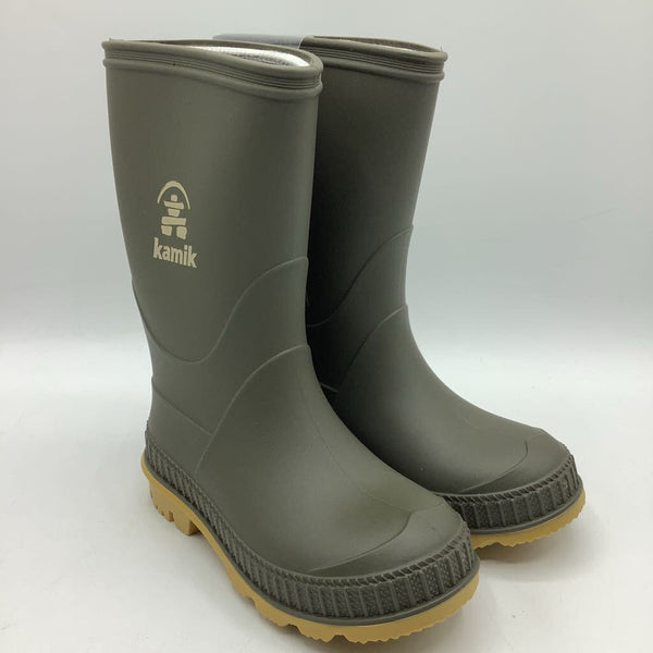 Size 7 Kamik Green Rain Boots