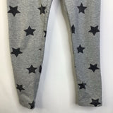 Size 8: Primary Grey Stars Leggings