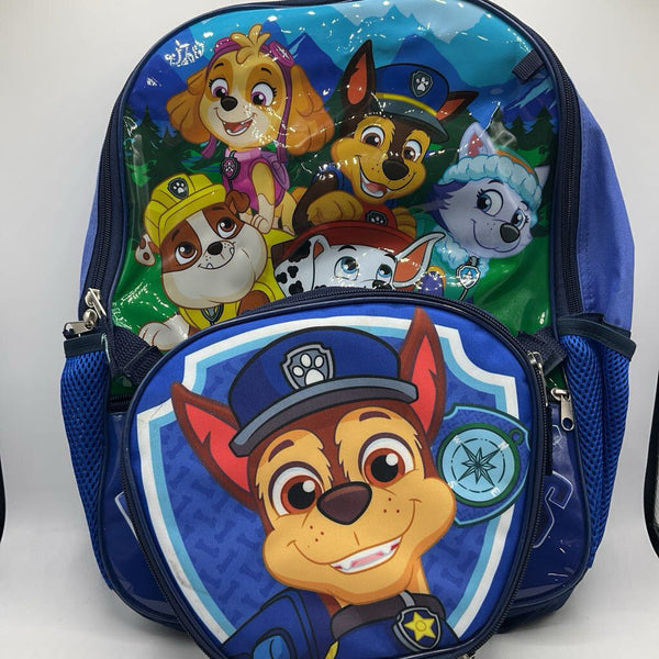 Paw Patrol Backpack w/ Lunch Box