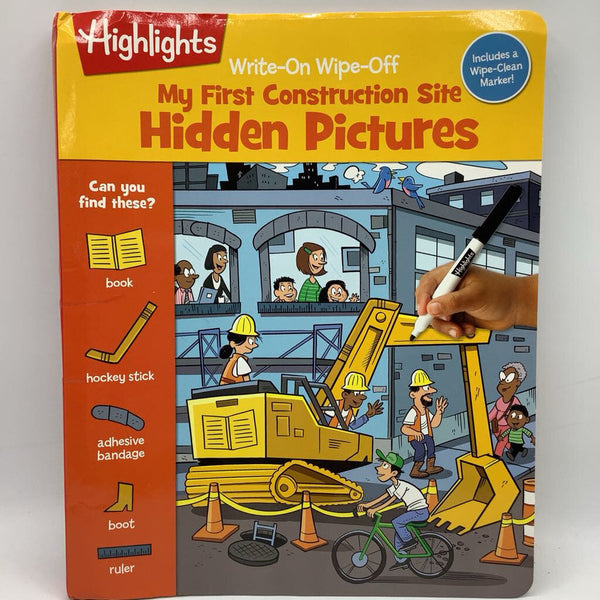 My First Construction Site Hidden Pictures (paperback)