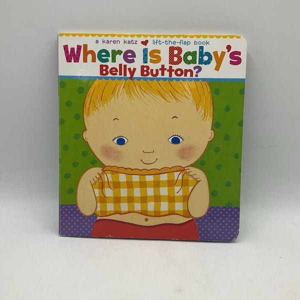 Where is Baby's Belly Button? (board book)