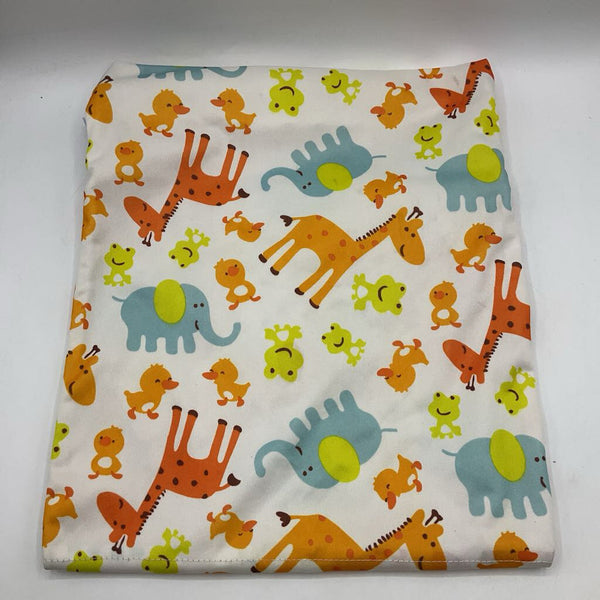 White/Colorful Animals Wet Bag