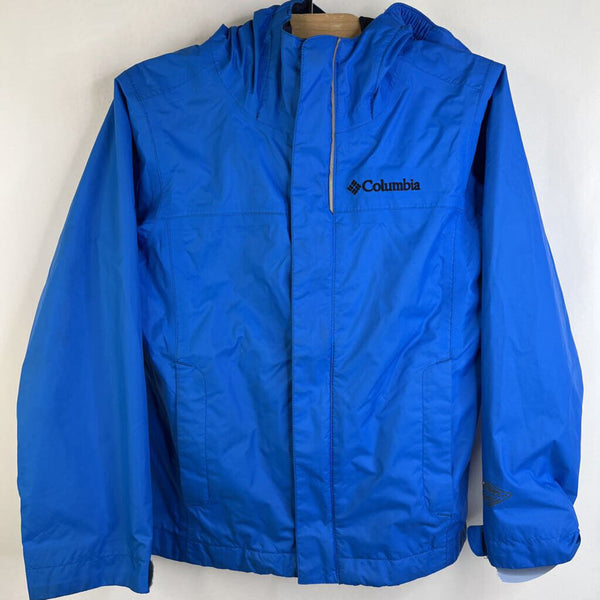 Size 4-5: Columbia Blue Mesh Lined Rain Coat