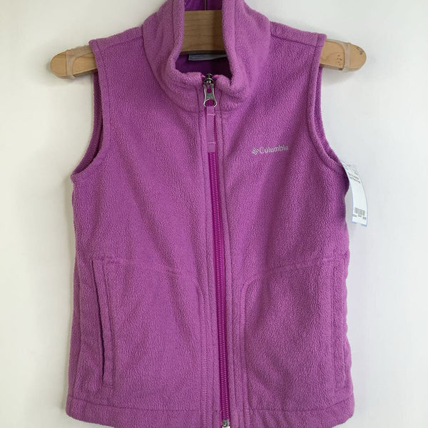 Size 3: Columbia Lilac Fleece Vest