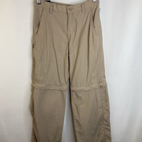 Size 10-12: Columbia Light Tan Zip-Off Pants to Shorts