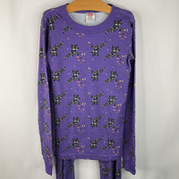 Size 12: Hanna Andersson Purple Black Panther Halloween 2pc Organic Pjs