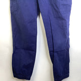 Size 10-12: Lands End Navy Blue Cargo Pants