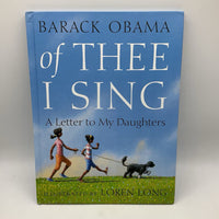 Of Thee I Sing: A Letter To My Daughters (hardcover)