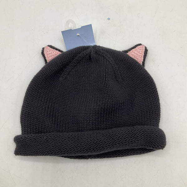 Size XS: Hanna Andersson Black Knitted Hat W/Ears