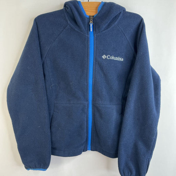 Size 6-7: Columbia Blue Zip-Up Fleece Hoodie