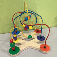 Melissa & Doug Wooden Bead Roller Coaster