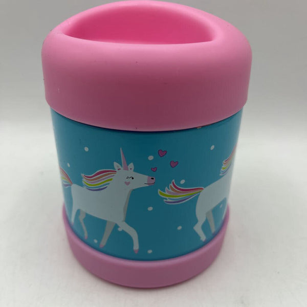 Pottery Barn Blue & Pink Unicorn Thermos