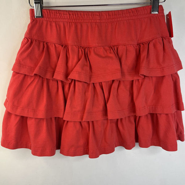 Size 10 (140): Hanna Andersson Red Ruffle Skort