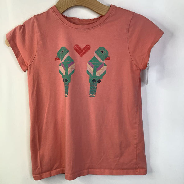 Size 8: Tea Collection Beach Geometric Birds T-Shirt