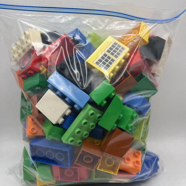 2 Gallon Bags of Assorted Duplo Legos