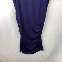 Size M: Smallshow Navy Blue Maternity Dress