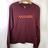 Size 16: Vans Maroon Long Sleeve Shirt