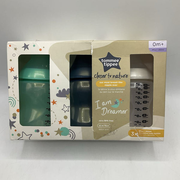 Tommee Tippee - Closer To Nature 3pk Bottles