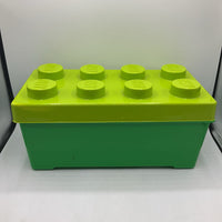 Green Lego Storage Container