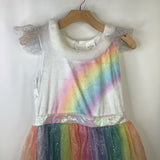 Size 14: Rainbow Sparkly Princess Dress