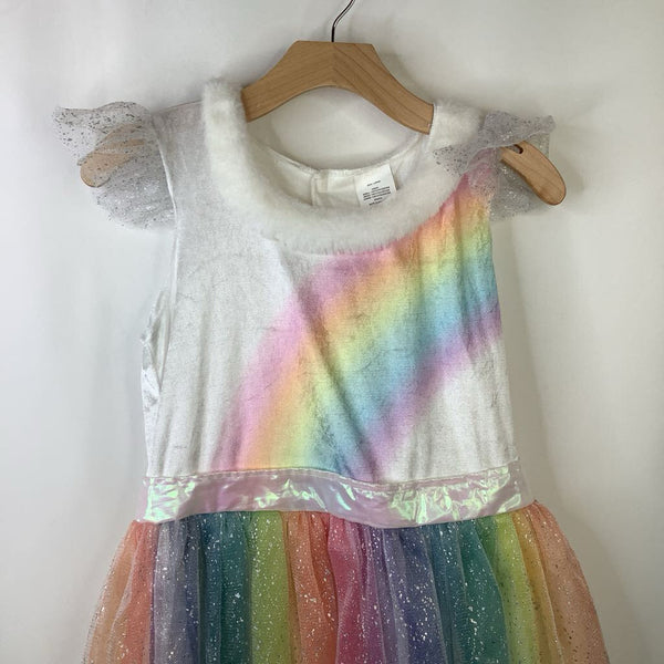 Size 14: Rainbow Sparkly Princess Dress