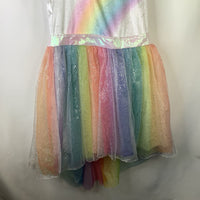 Size 14: Rainbow Sparkly Princess Dress