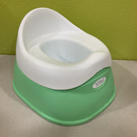 Little Chick White & Pale Green Potty