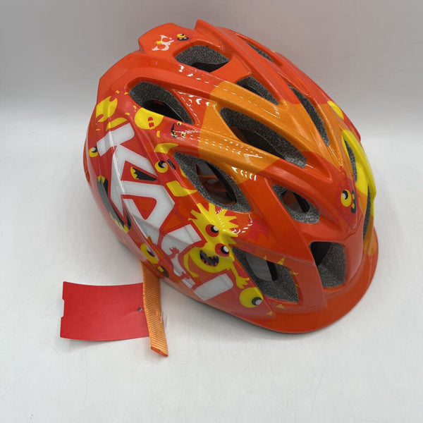 Size XS: Orange Kali Monster Helmet