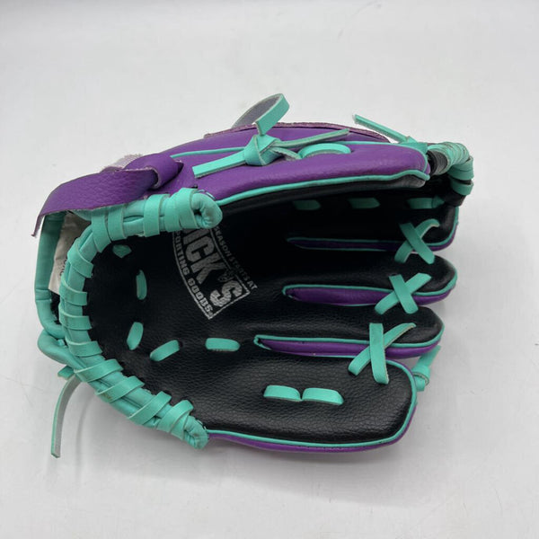 Dick's Sporting Goods Purple Aqua Blue Baseball Mitt