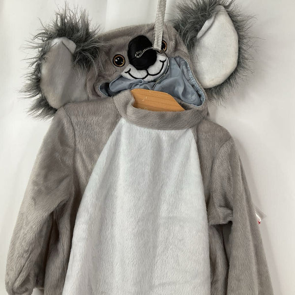 Size 12-18m: Grey Cozy Koala Costume w/ Hood & Gloves