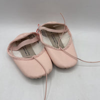 Size 9: Freestyle Pink Leather Ballet Slippers