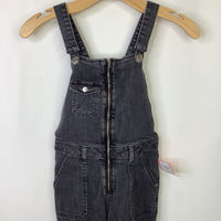 Size 9: Zara Black Demin Zipper Overalls