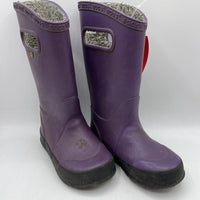 Size 10: Bogs Purple Insulated Tall Rain Boots