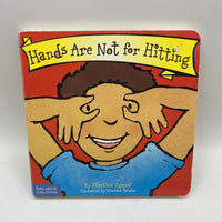 Hands Are Not for Hitting (boardbook)