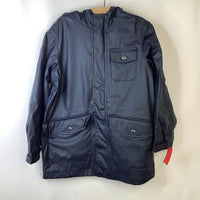 Size 6-7: Gap Navy Blue Lined Rain Coat