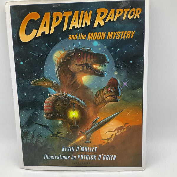 Captian Raptor And The Moon Mystery (hardcover)