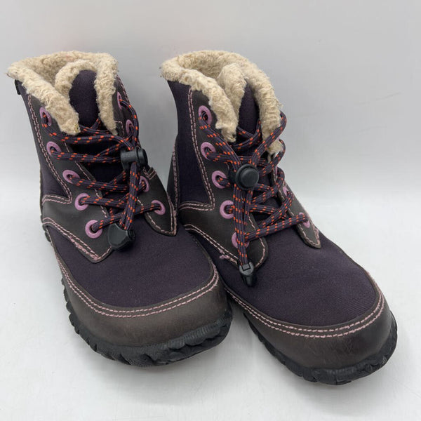 Size 11: Bogs Purple Toggle Strap Insulated Rain Boots