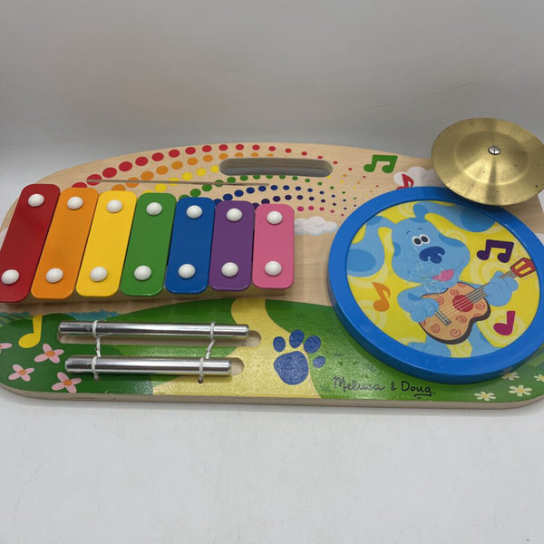 Melissa & Doug Blue's Clues & You! Wooden Music Maker Board