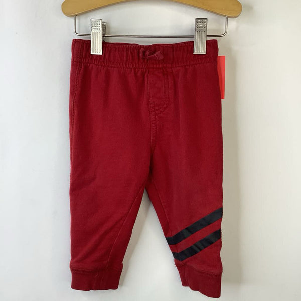 Size 6-12m: Tea Red Sweatpants