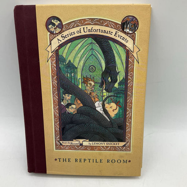 A Series Of Unfortunate Events: The Reptile Room (hardcover)