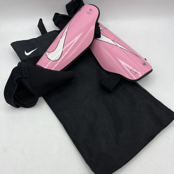 Size L: Nike Pink Soccer Shin Guards NEW