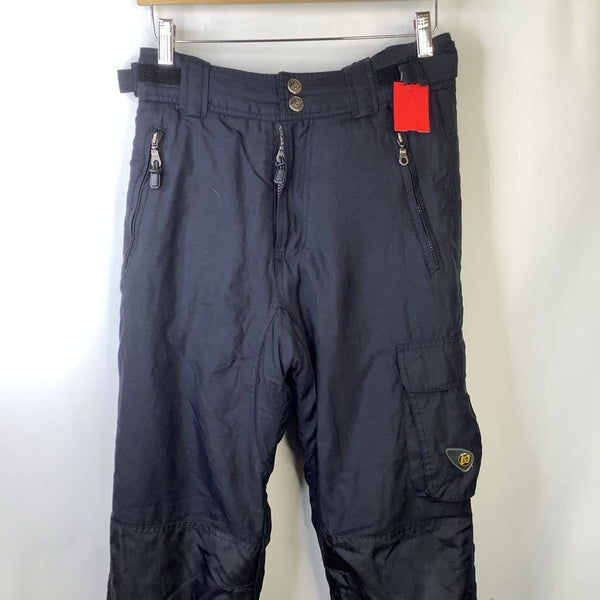 Size 10-12: Mok Black Snow Pants w/ Suspenders