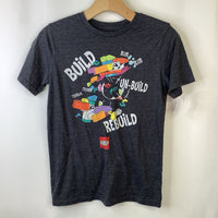 Size 12: Lego Grey 'Build Un-Build' T-Shirt