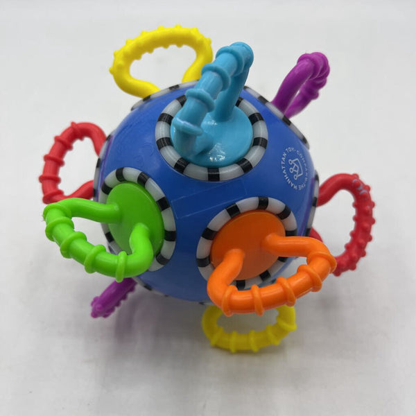 Manhattan Toy Company Colorful Knob Activity Ball Rattle