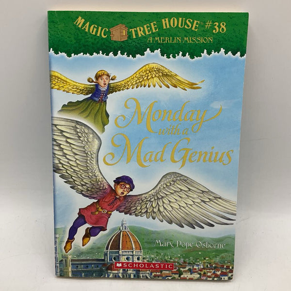 Magic Tree House: Monday With A Mad Genius (paperback)