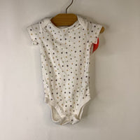 Size 0-3m: Small Story Polkadot Onesie