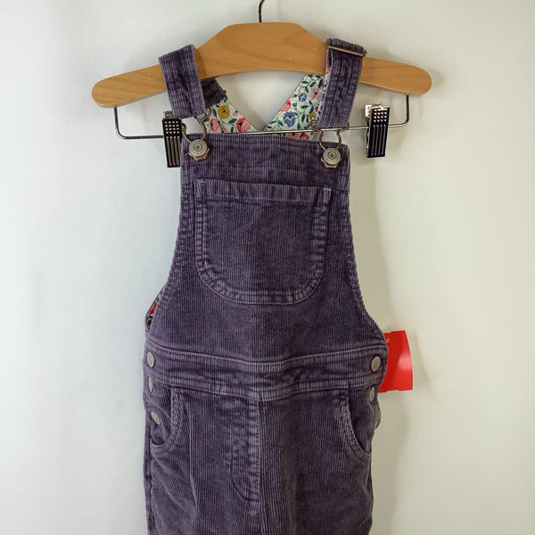 Size 4-5: Mini Boden Purple Corduroy Overalls