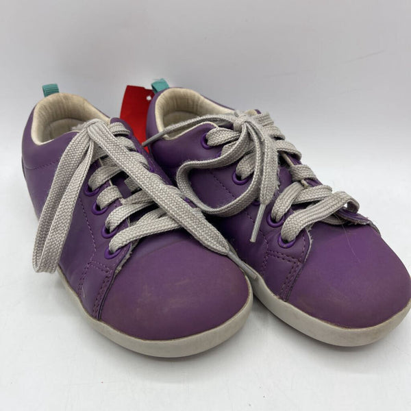 Size 13.5: Ten Little Purple Lace Up Shoes