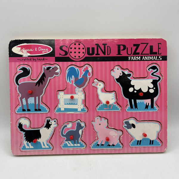 Sound Puzzle Farm Animals