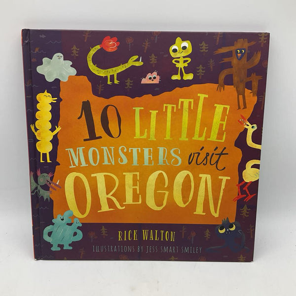 10 Little Monsters Oregon - Hard Back